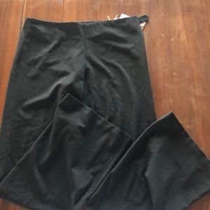 Black wide legged X/L women’s pants